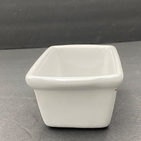 Christmas Loaf Pans Garden Ridge Mini Ceramic Snowman lot‎ of 2 VTG 6x3.5x3 - Picture 9 of 16